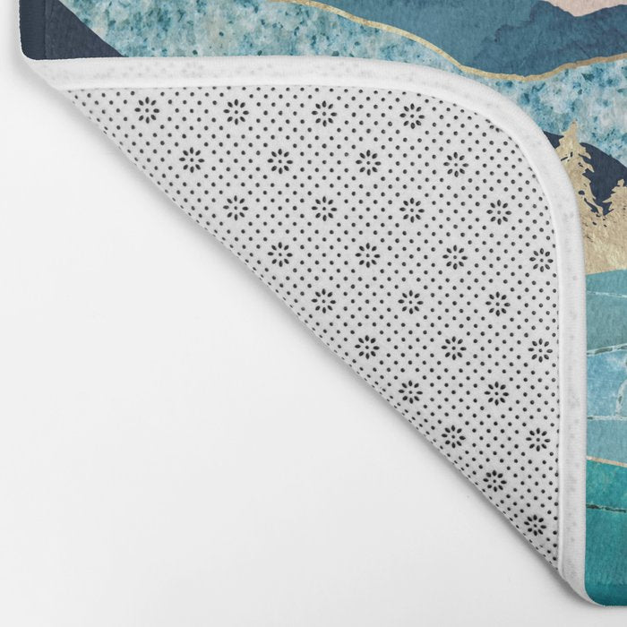 Midnight Ocean Bath Mat Gallery Image 2