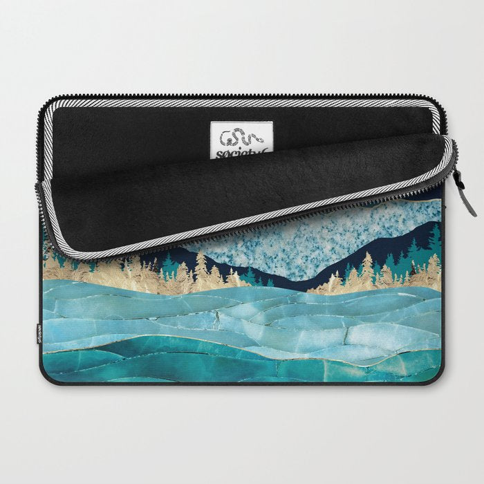 Midnight Ocean Laptop Sleeve Gallery Image 2