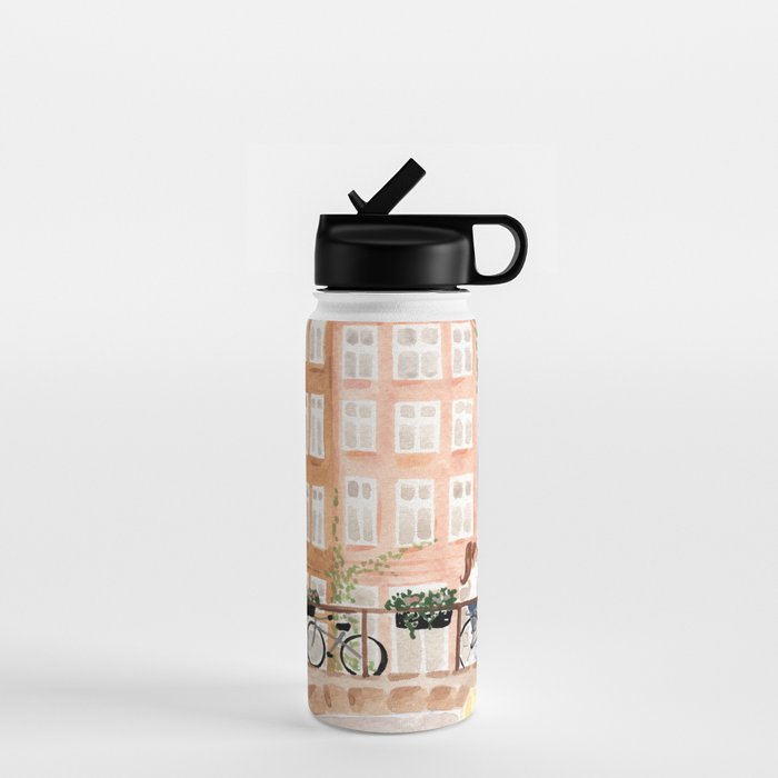 Amsterdam in the Spring Water Bottle Gallery Image 1