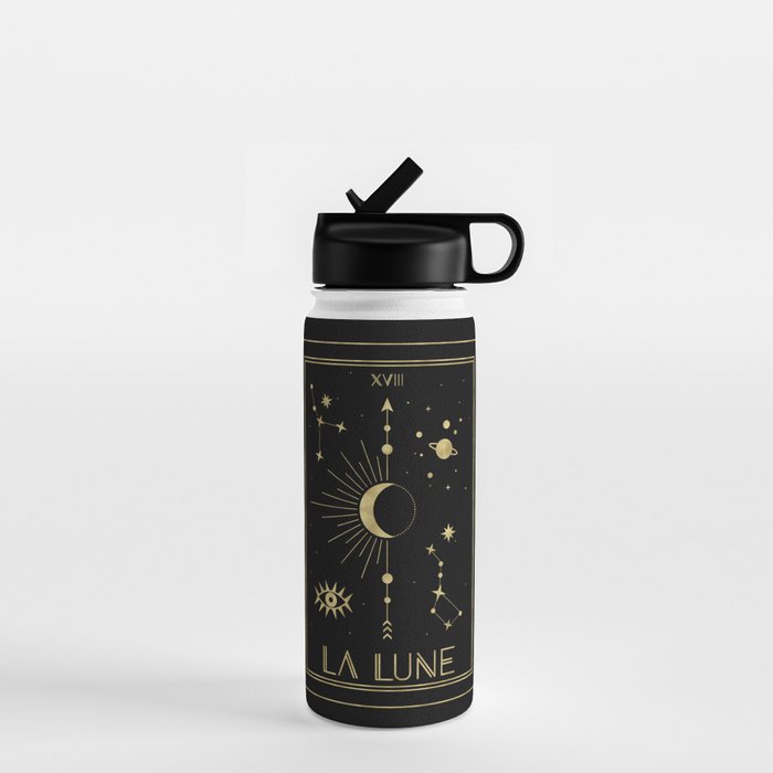 The Moon or La Lune Gold Edition Water Bottle Gallery Image 1