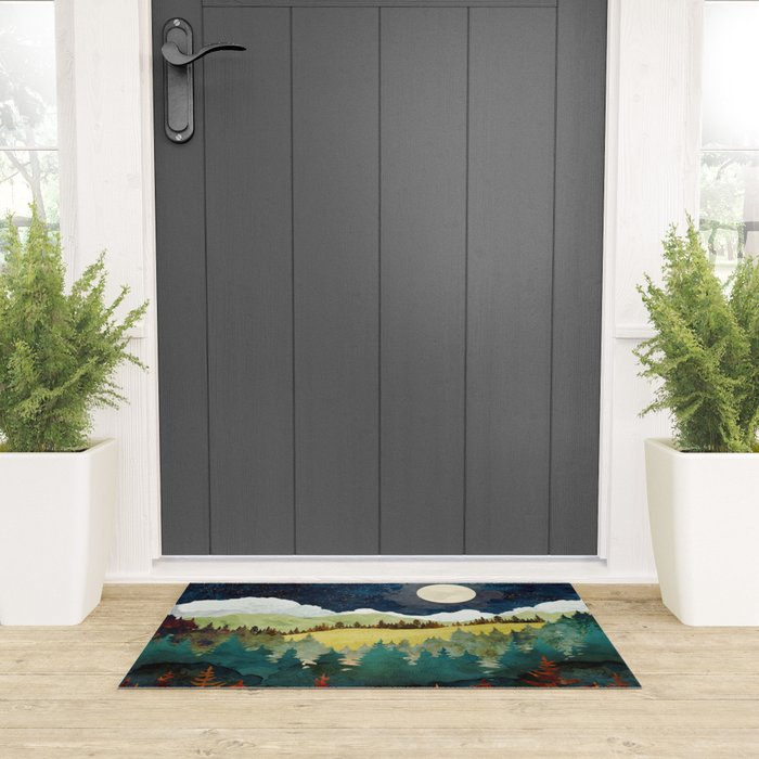 Autumn Moon Welcome Mat Gallery Image 3