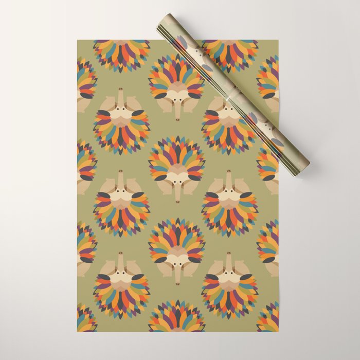 Echidna Wrapping Paper Gallery Image 1