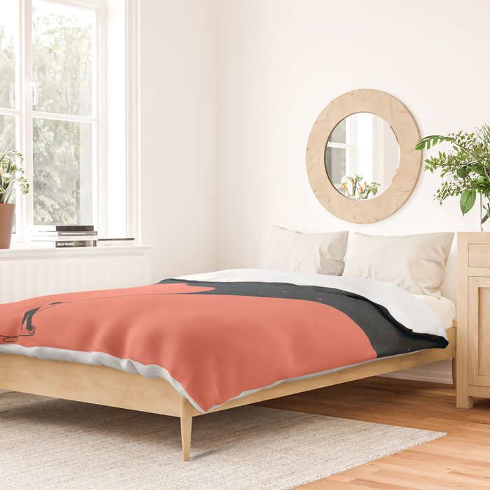 Night fills up the sky Duvet Cover Gallery Image 2