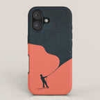 Night fills up the sky iPhone Case Gallery Image 1
