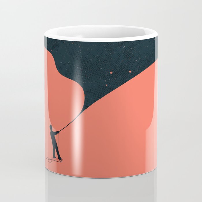 Night fills up the sky Coffee Mug Gallery Image 4