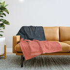 Night fills up the sky Throw Blanket Gallery Image 1