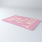Don't Kill My Vibe Quote Rug Gallery Image 3
