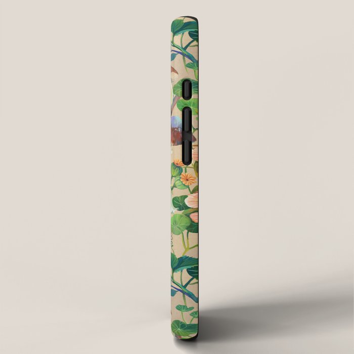 Floral Luna Moth iPhone Case Gallery Image 2