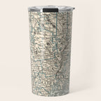 Vintage Map of Maine (1893) Travel Mug Gallery Image 1