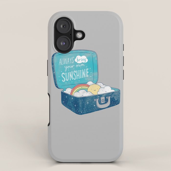 Always bring your own sunshine iPhone Case Gallery Image 1