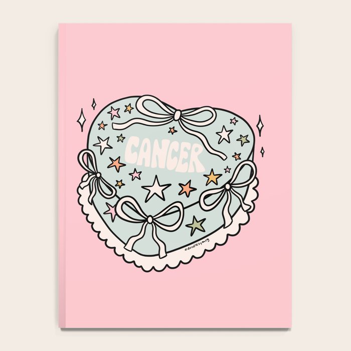 Cancer Heart Cake Notebook Gallery Image 4