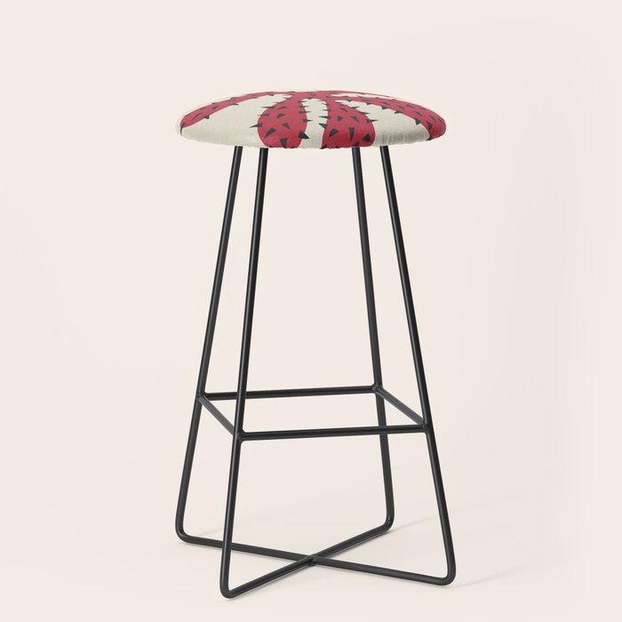 Matisse Inspired Red Shape Stool Gallery Image 1