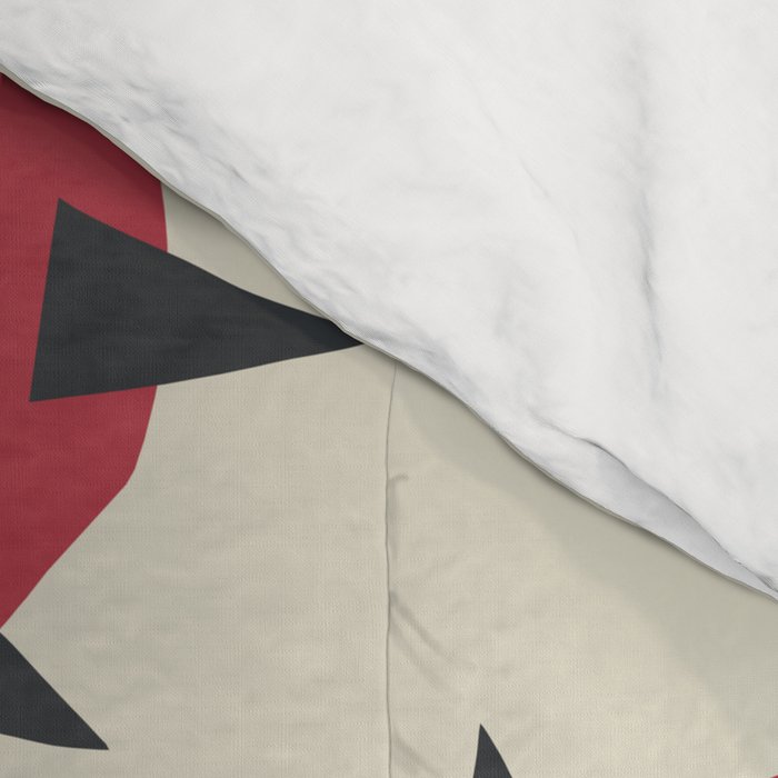 Matisse Inspired Red Shape Comforter Gallery Image 4