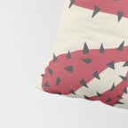 Matisse Inspired Red Shape Pillow Sham Gallery Image 4
