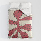 Matisse Inspired Red Shape Comforter Gallery Image 6