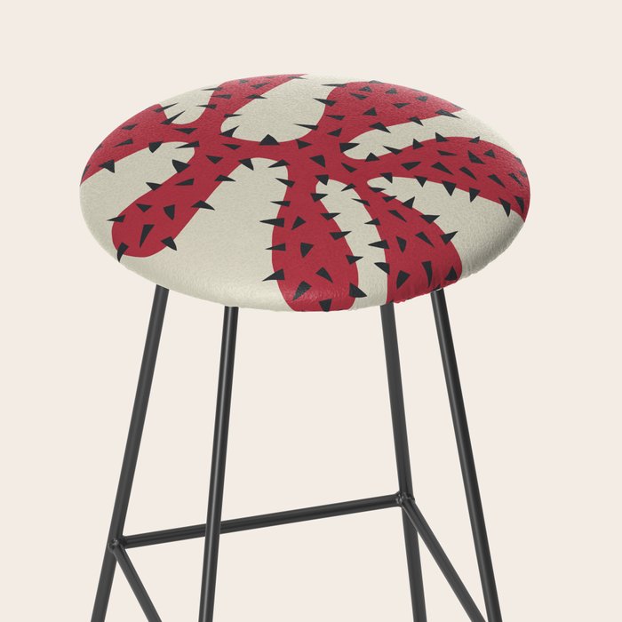 Matisse Inspired Red Shape Stool Gallery Image 2