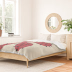 Matisse Inspired Red Shape Duvet Cover Gallery Image 2
