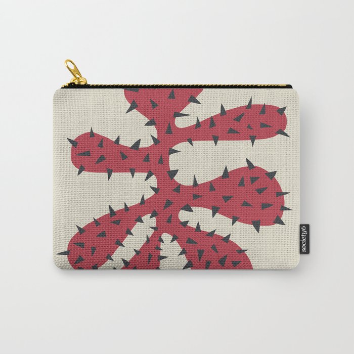 Matisse Inspired Red Shape Carry All Pouch Gallery Image 1