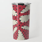 Matisse Inspired Red Shape Travel Mug Gallery Image 1