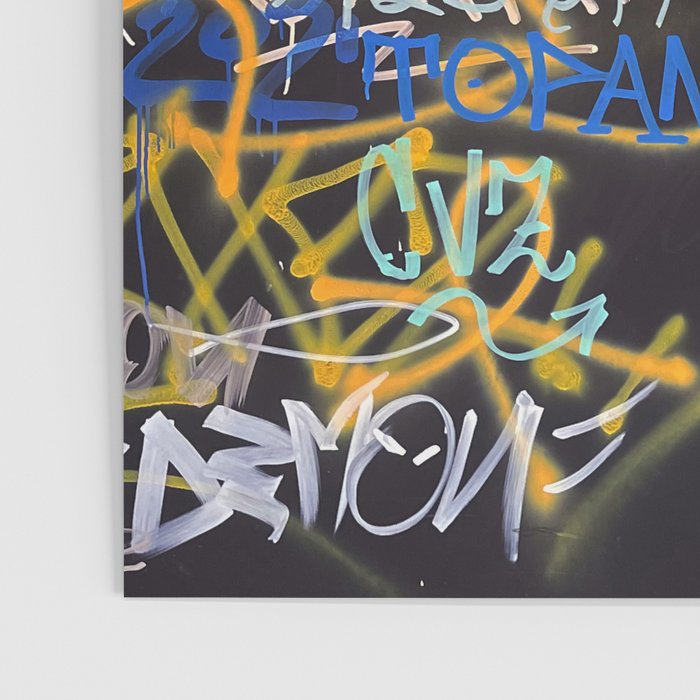 Bologna Graffiti Writers Reserved Space in The Street Poster Gallery Image 3