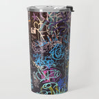 Bologna Graffiti Writers Reserved Space in The Street Travel Mug Gallery Image 2