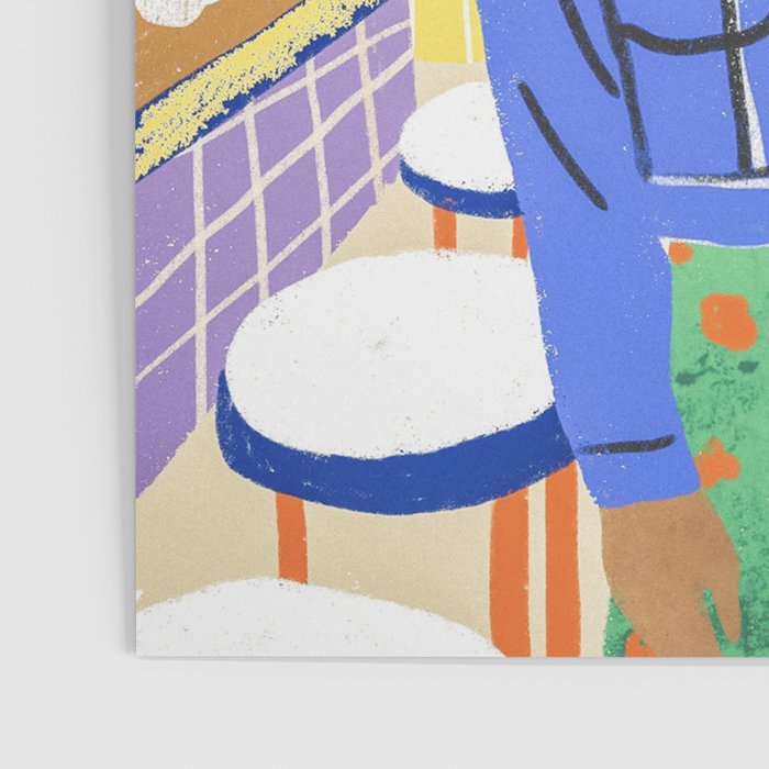 Cafe girl Poster Gallery Image 3