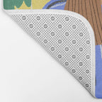 Cafe girl Bath Mat Gallery Image 2