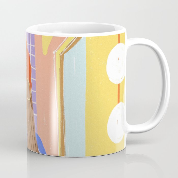 Cafe girl Coffee Mug Gallery Image 1