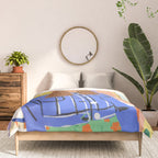 Cafe girl Comforter Gallery Image 3