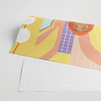 Cafe girl Wrapping Paper Gallery Image 2