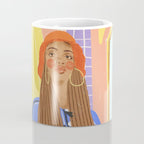 Cafe girl Coffee Mug Gallery Image 4