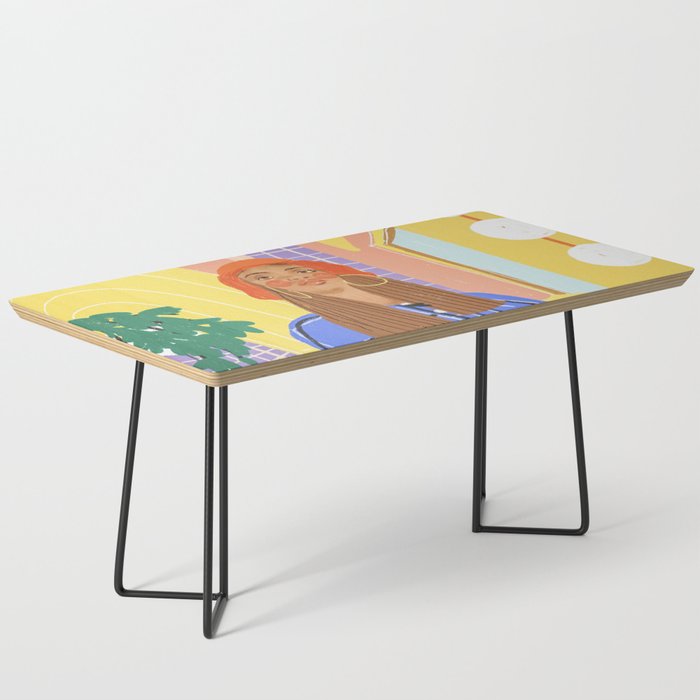 Cafe girl Coffee Table Gallery Image 1