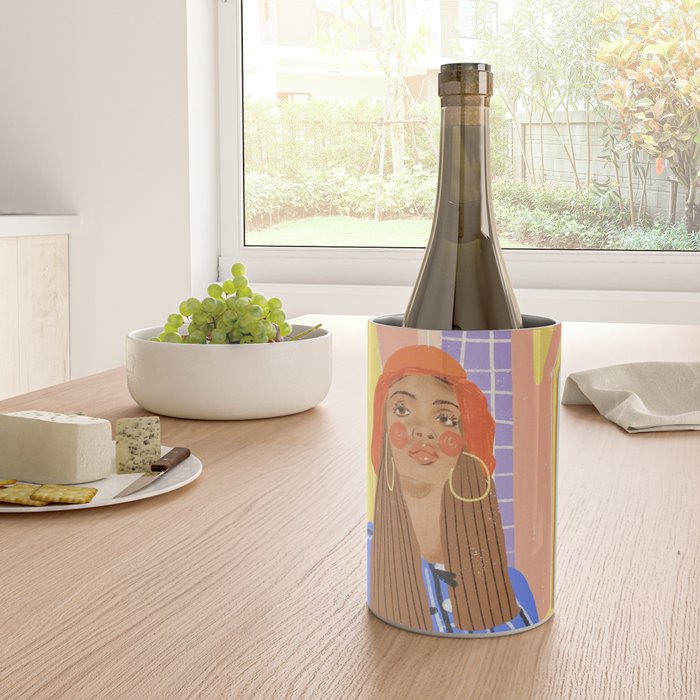 Cafe girl Wine Chiller Gallery Image 4