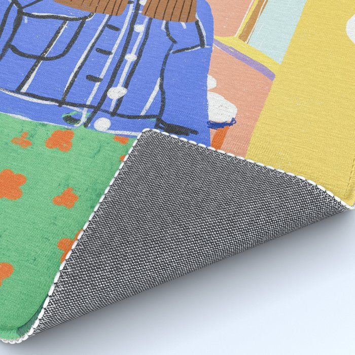 Cafe girl Rug Gallery Image 4