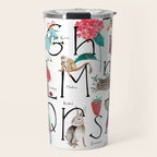 Animal kids ABC alphabet  Travel Mug Gallery Image 1
