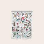 Animal kids ABC alphabet  Wall Hanging Gallery Image 1