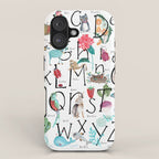 Animal kids ABC alphabet  iPhone Case Gallery Image 1
