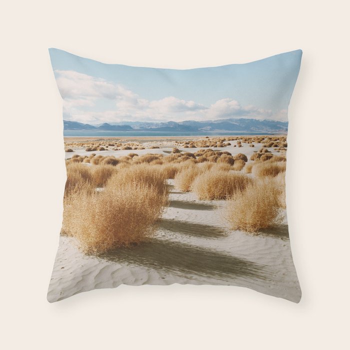 Paiute Land Throw Pillow Gallery Image 1