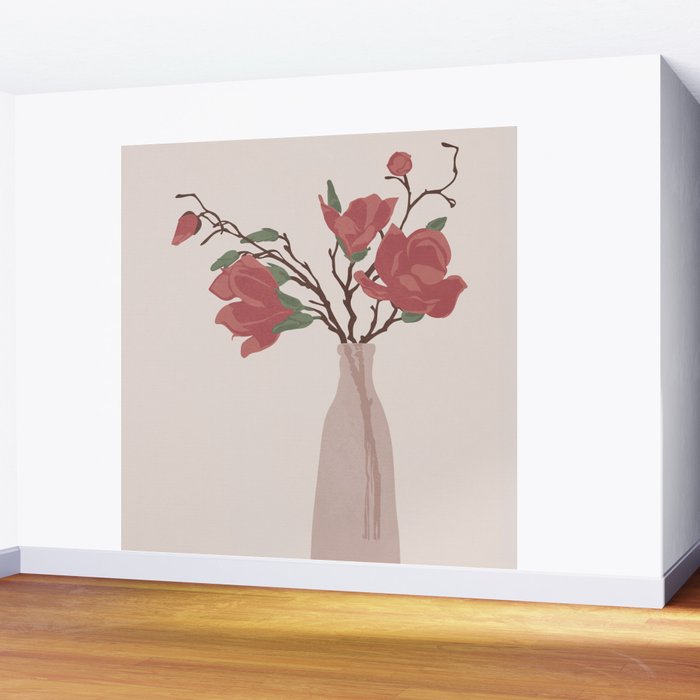 Vase 5 Wall Mural Gallery Image 2