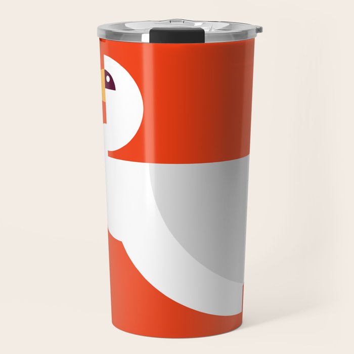 Geometric swan Travel Mug Gallery Image 1