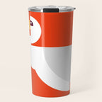 Geometric swan Travel Mug Gallery Image 1