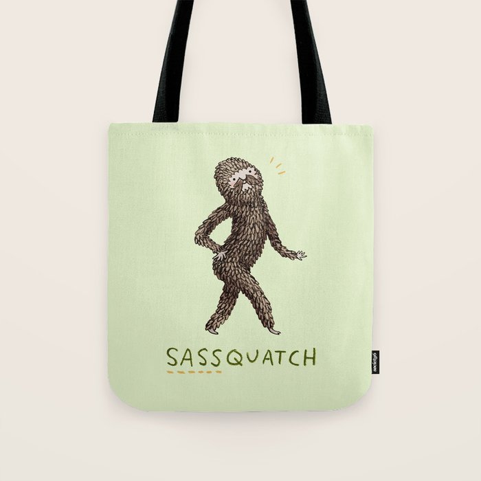 Sassquatch Tote Bag Gallery Image 1