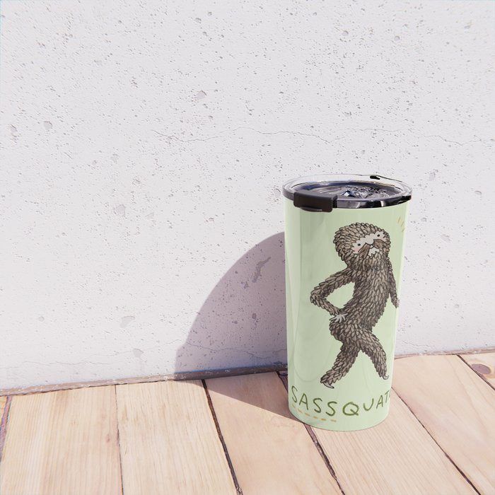 Sassquatch Travel Mug Gallery Image 4