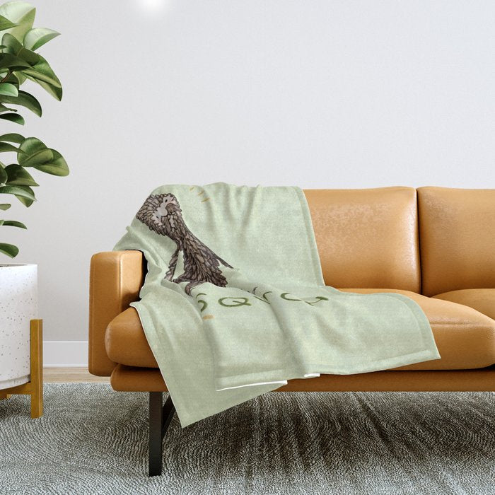 Sassquatch Throw Blanket Gallery Image 1