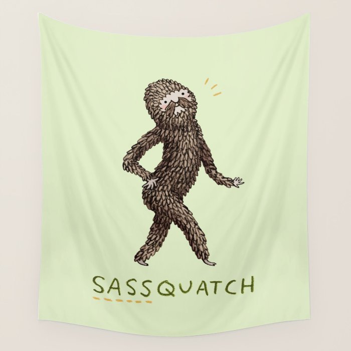 Sassquatch Wall Tapestry Gallery Image 1
