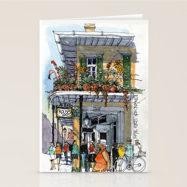 Royal Street New Orleans Stationery Card Gallery Image 2