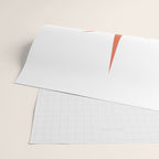 Orange Mid Century Starburst Wrapping Paper Gallery Image 2
