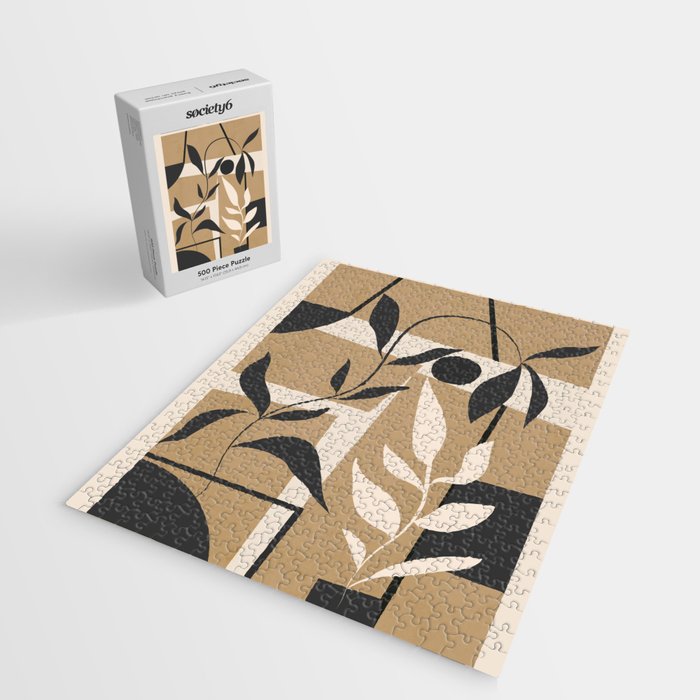 Abstract Foliage 2 Jigsaw Puzzle Gallery Image 2