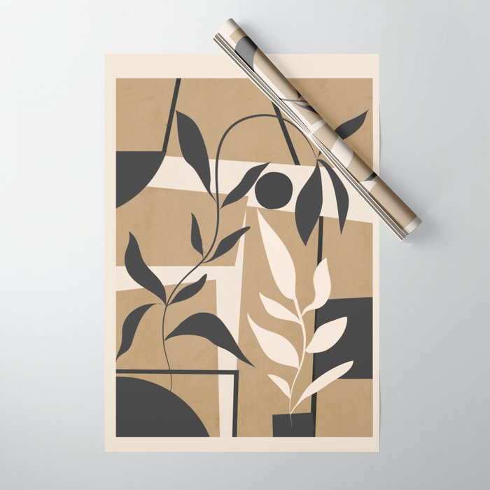 Abstract Foliage 2 Wrapping Paper Gallery Image 1