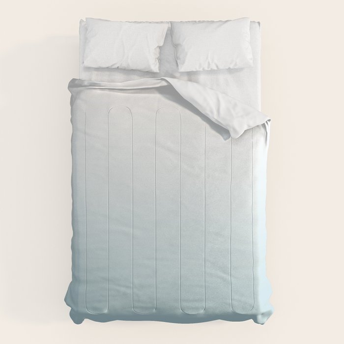 Ombre Blue Plume Comforter Gallery Image 6